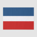 Buscar azul blanco rojo papel de seda Patriótico