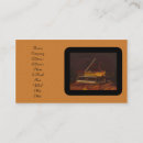 Buscar melodías tarjetas de visita Piano