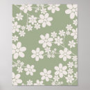 Buscar con las cerezas posters Floral