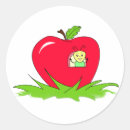 Buscar manzana roja pegatinas Manzanas