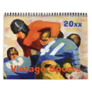 Buscar deportes calendarios Vintage