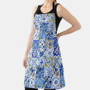 Buscar blancos delantales Floral
