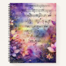 Buscar hoja de música cuadernos Flores
