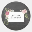 Buscar floral pegatinas Vintage