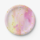 Buscar confetti papel platos Bebé