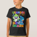 Buscar tiburón del abuelo camisetas Divertido