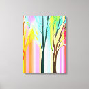 Buscar árbol abstracto lienzos Acuarela