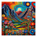 Buscar paisaje psicodélico posters Naturaleza