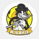 Buscar rifles pegatinas M16