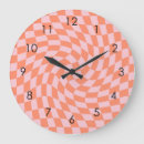 Buscar tablero a cuadros relojes de pared Retro