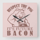 Buscar pig relojes de pared Farm