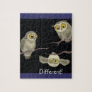 Buscar dibujo del búho puzzles Pájaro