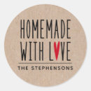 Buscar kraft pegatinas Rústico