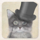 Buscar cuadrado superior Gatos grises