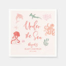 Buscar animales marinos servilletas Bajo el mar