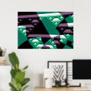 Buscar geométrico blanco negro posters Para él