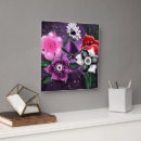 Buscar espectacular relojes de pared Flor