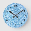 Buscar piscina relojes de pared Agua
