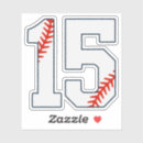 Buscar del béisbol pegatinas General y unisex