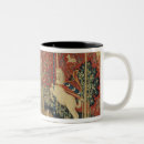 Buscar señora medieval tazas Francés