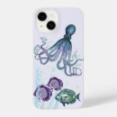 Buscar octopus iphone fundas Acuarela