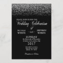 Buscar diamante boda invitaciones Boda blanco y negro
