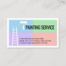 Buscar escaleras tarjetas de visita Pintura