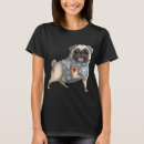 Buscar pug mujer camisetas Mejor venta