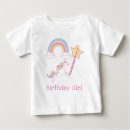 Buscar unicornio colorido camisetas Cumpleaños