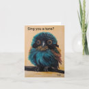 Buscar pájaros divertidos tarjetas Pájaro bonito