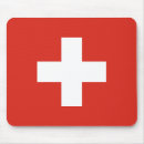 Buscar bandera suiza alfombrillas de raton Patriótico