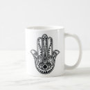 Buscar protección contra mal de ojo tazas Hamsa