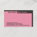 Buscar diferente tarjetas de visita Rosa