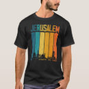 Buscar jerusalem camisetas Puesta de sol
