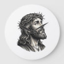 Buscar corona del rey relojes de pared Jesús