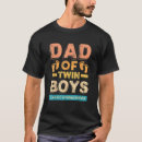 Buscar papá de gemelos camisetas Padre