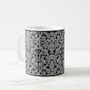 Buscar damask tazas Negro