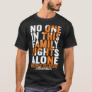 Buscar esclerosis múltiple que lucha camisetas Familia