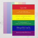 Buscar banderas invitaciones Arco iris