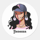 Buscar piel oscura pegatinas Chica