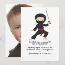 Buscar ninja invitaciones General y unisex