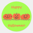 Buscar calabazas sonrientes pegatinas Feliz