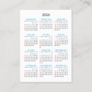 Buscar calendario tarjetas de visita 2026