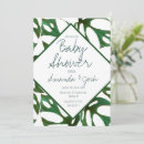 Buscar tropical invitaciones Verde