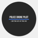 Buscar policía pegatinas Americano