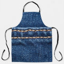 Buscar jeans delantales Azul