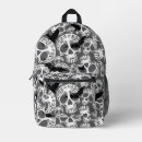 Buscar día de los muertos mochilas Cráneo de azúcar
