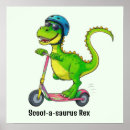 Buscar dinosaurio posters Verde