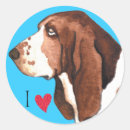 Buscar basset hound pegatinas Perro
