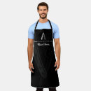 Buscar ropa delantales Negro